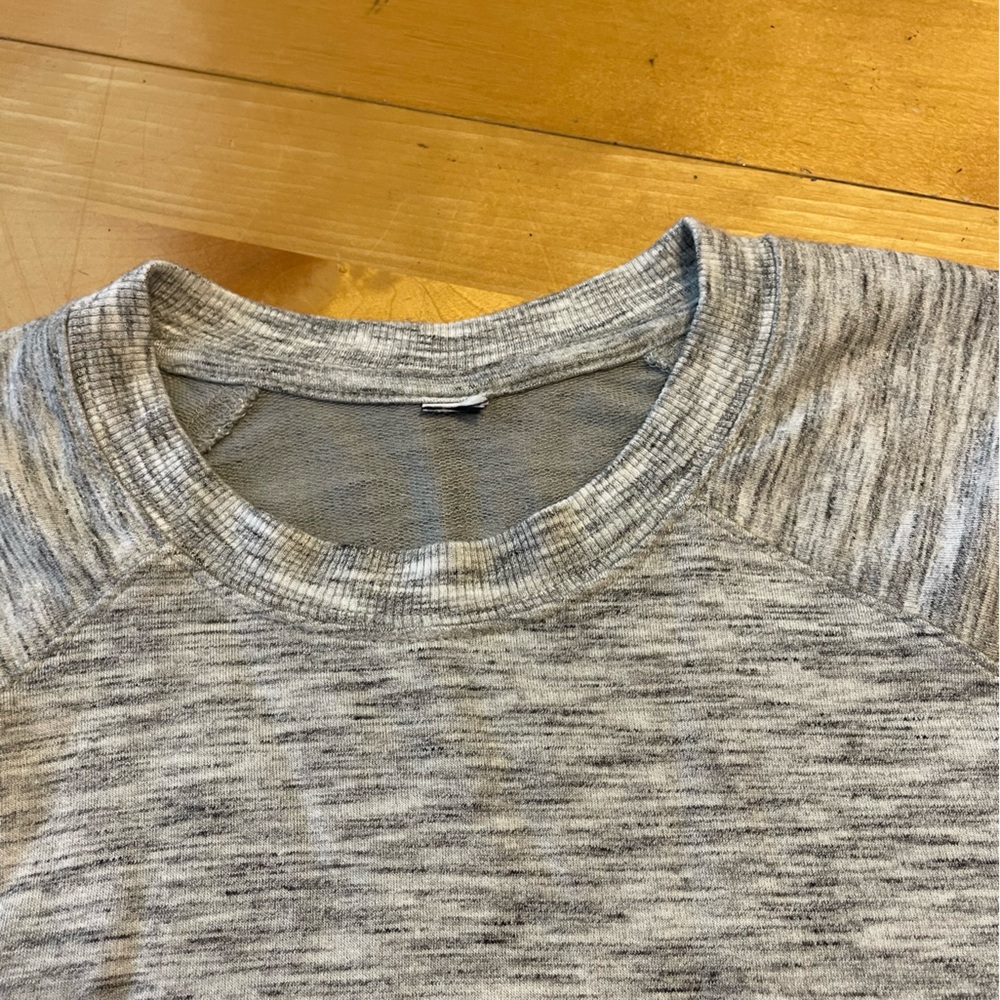 Athleta Heather Gray Mindset Sweatshirt Size XXS - Picture 3 of 12